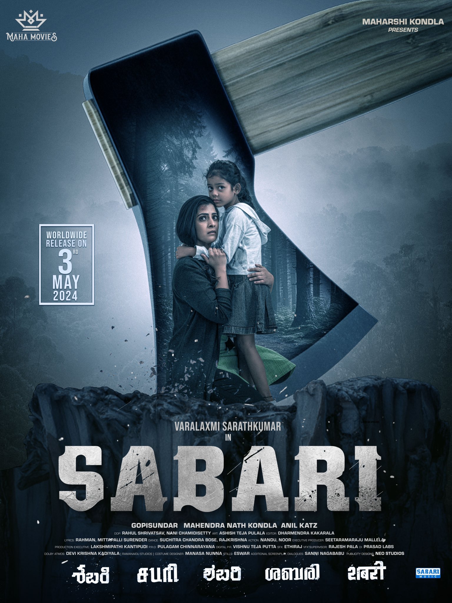 Sabari (2024) Bengali Dubbed Orginal 1080p [Dolby Digital 5.1]